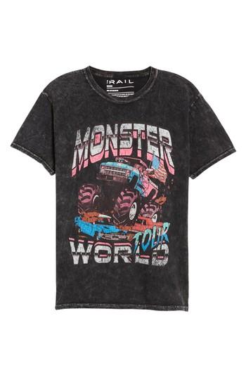 Men's The Rail Monster World Graphic T-shirt