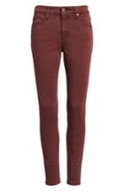 Women's Ag Farrah High Waist Ankle Skinny Jeans - Burgundy