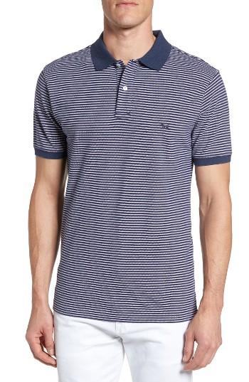 Men's Rodd & Gunn Surville Sports Fit Stripe Polo - Purple