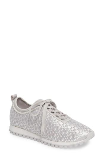 Women's Bcbg Lynn Sock Fit Woven Sneaker .5 M - Grey