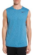 Men's Nike Hyper Dry Training Tank, Size - Blue