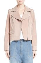 Women's Robert Rodriguez Suede Moto Jacket
