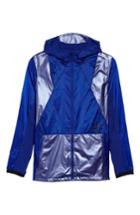 Men's Under Armour Perpetual Windproof & Water Resistant Hooded Jacket - Blue