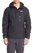 Men's Helly Hansen 'vancouver' Packable Rain Jacket, Size - Black