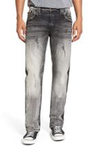 Men's Rock Revival Alternative Straight Leg Jeans