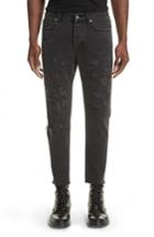 Men's Ksubi Chitch Chop Rat Attack Jeans - Black