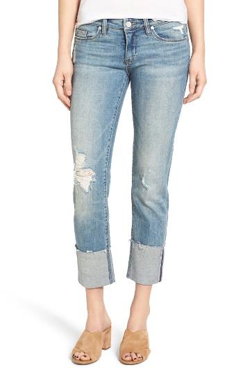 Women's Blanknyc Lost & Found Cuffed Straight Leg Jeans