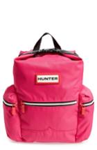 Hunter Original Mini Top Clip Nylon Backpack - Pink