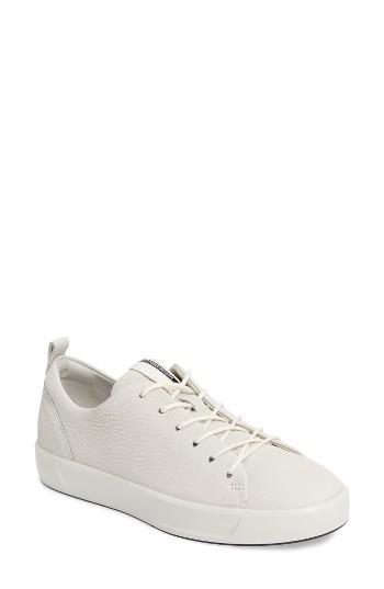 Women's Ecco Soft 8 Sneaker -7.5us / 38eu - White