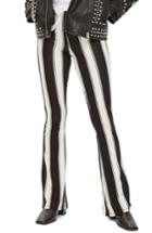 Women's Topshop Stripe Flare Trousers Us (fits Like 0) - Black