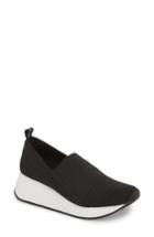 Women's Donald Pliner Piper Platform Slip-on Sneaker M - Black