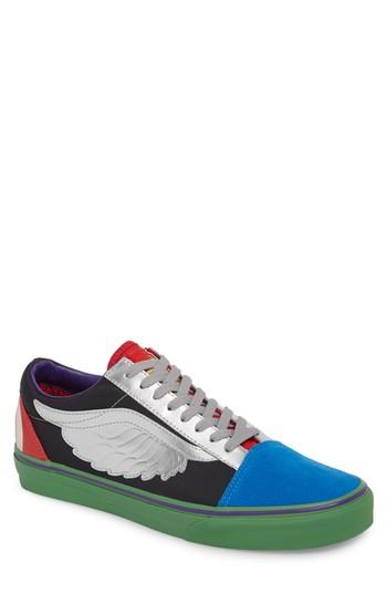 Men's Vans Marvel Ua Old Skool Avengers Sneaker M - Blue