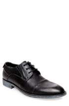 Men's Steve Madden Quantim Cap Toe Derby M - Black