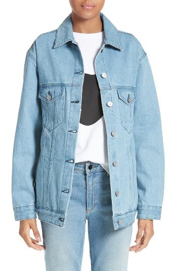 Women's Etre Cecile L'avenue Des Stars Embroidered Denim Jacket