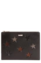 Stella Mccartney Falabella Star Inset Faux Leather Zip Pouch -