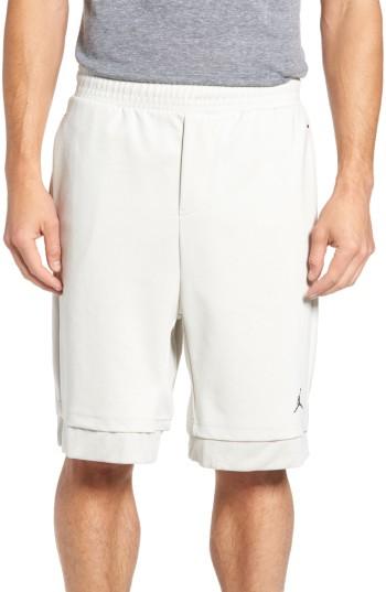 Men's Nike Jordan Lux Training Shorts - Grey
