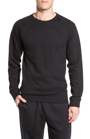 Men's Jordan Sportswear Wings Pullover - Black