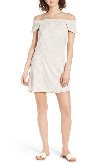 Women's Obey Skylar Off The Shoulder Dress