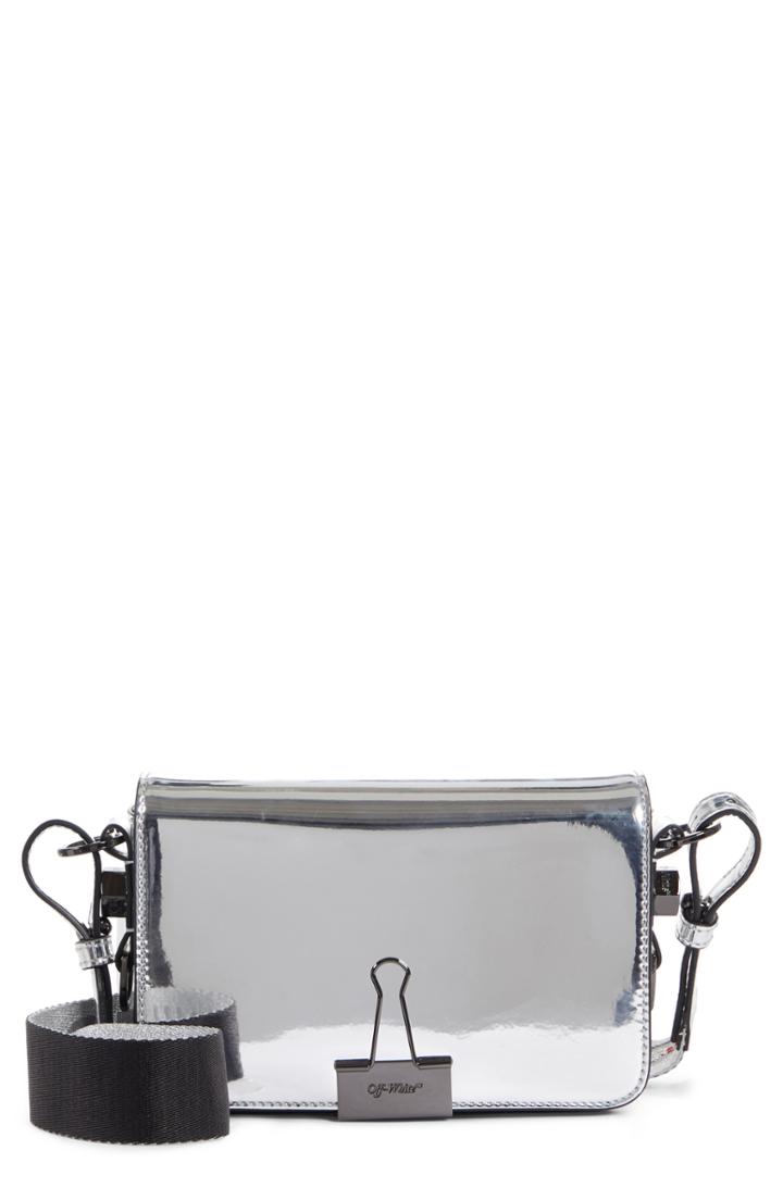 Off-white Mini Mirror Flap Bag -