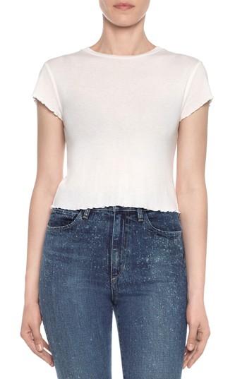 Women's Taylor Hill X Joe's Baby Tee - White