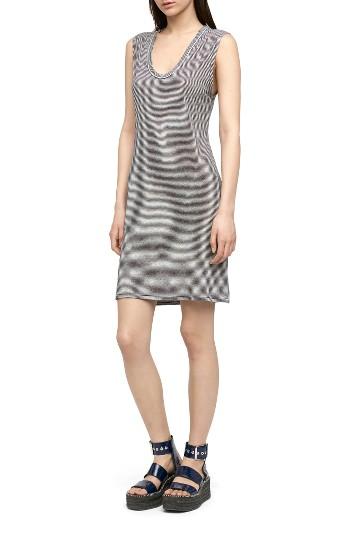 Women's Rag & Bone/jean Ryder Linen Blend Dress, Size - White