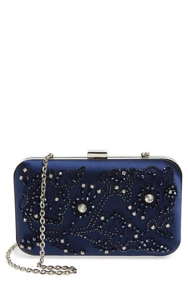 Menbur Crystal Box Clutch -