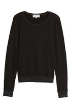 Women's Wildfox 'baggy Beach Jumper' Pullover, Size - Black