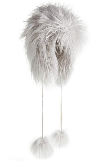 Women's Heurueh Faux Fur Pom Trapper Hat -