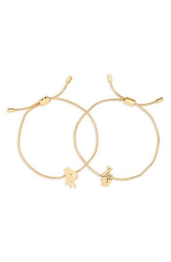 Women's Madewell Set Of 2 Friendship Bracelets