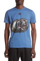 Men's Givenchy Cuban Fit Monkey Brothers Graphic T-shirt, Size - Blue