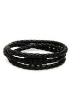 Men's Porsche Design 'grooves' Wrap Bracelet
