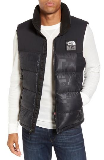 Men's The North Face International Collection Nuptse Down Vest - Black