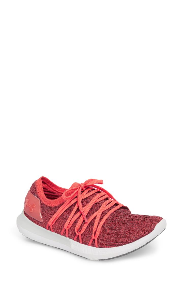 Women's Under Armour Speedform Slingshot 2 Running Shoe .5 M - Red