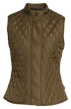 Women's Belstaff Westwell Technical Quilted Vest Us / 44 It - Green