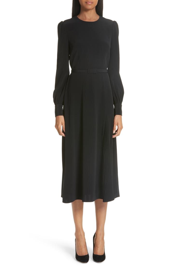 Women's Co Essentials Pleated Panel Midi Dress