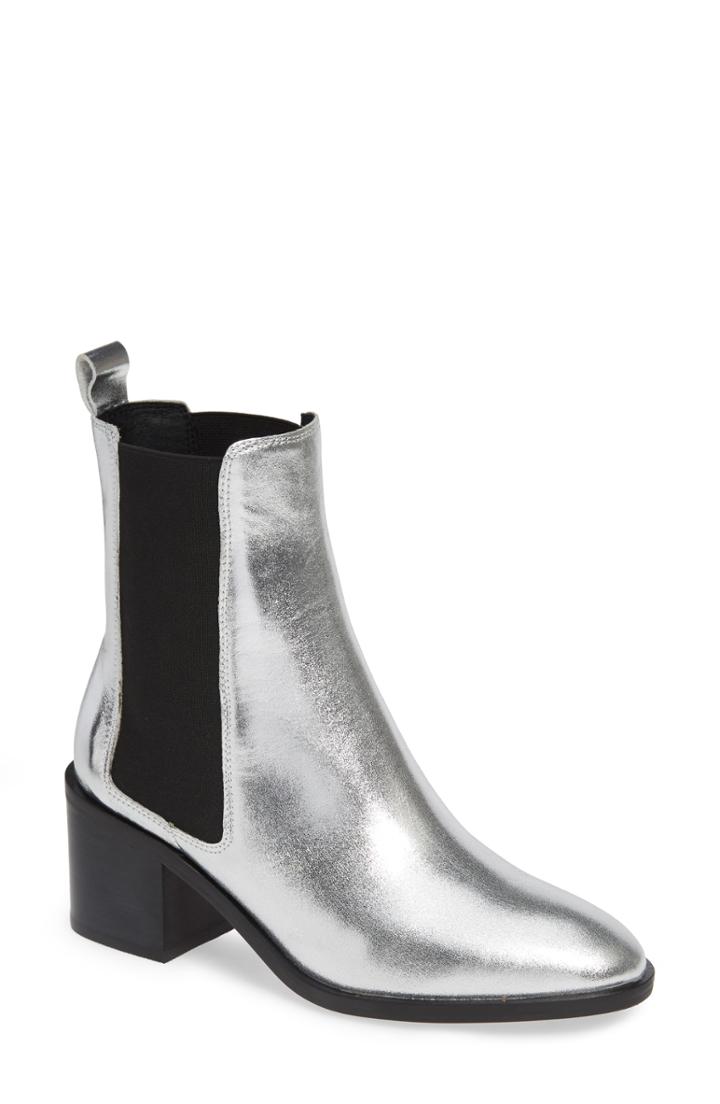 Women's Alias Mae Gail Chelsea Bootie Us / 40eu - Metallic