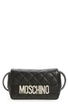 Moschino 'letters' Quilted Crossbody Bag -