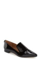 Women's Calvin Klein 'elin' Pointy Toe Loafer .5 M - Black