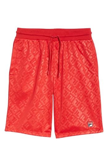 Men's Fila Bailey Shorts - Red