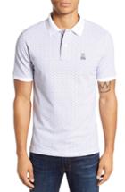 Men's Psycho Bunny Twizell Polo Shirt (xs) - White