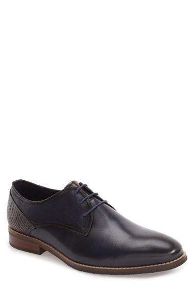 Men's Hart Schaffner Marx 'seattle' Plain Toe Derby M - Blue