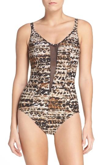 Women's Miraclesuit Wild Side Underwire One-piece Swimsuit