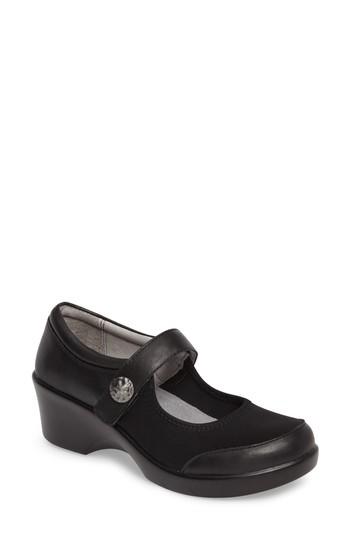 Women's Alegria By Pg Lite Maya Mary Jane Pump -8.5us / 38eu - Black