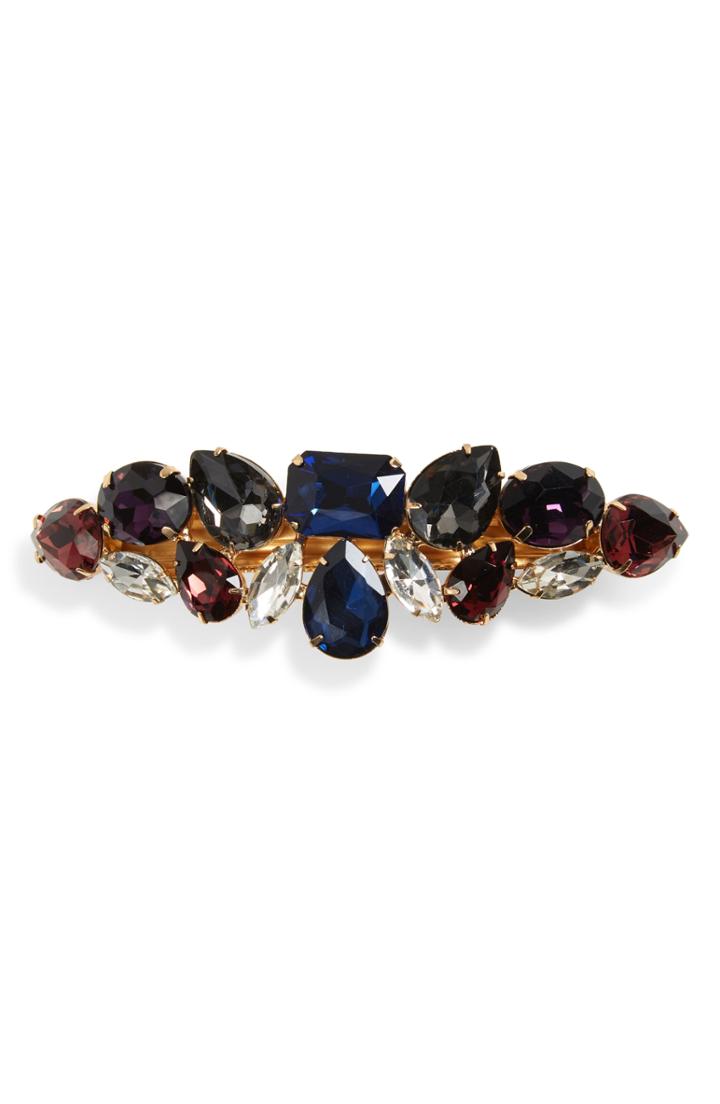 Tasha Crystal & Stone Barrette
