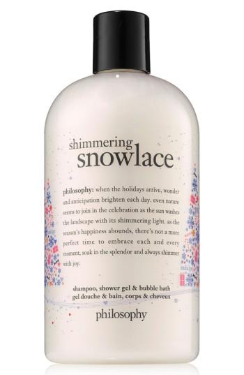 Philosophy Shimmering Snowlace Shampoo, Shower Gel & Bubble Bath