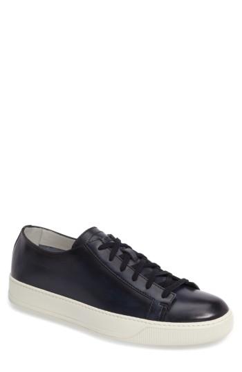 Men's Santoni Cleanic Sneaker .5 D - Blue/green