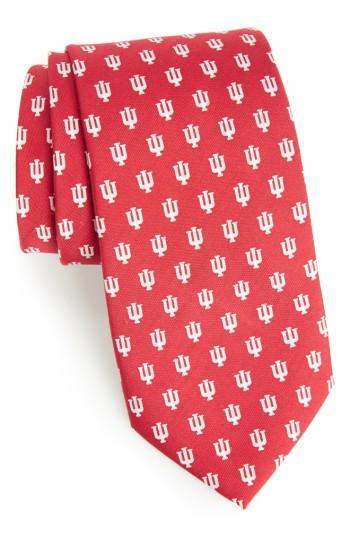 Men's Vineyard Vines Indiana University Silk Tie, Size - Red