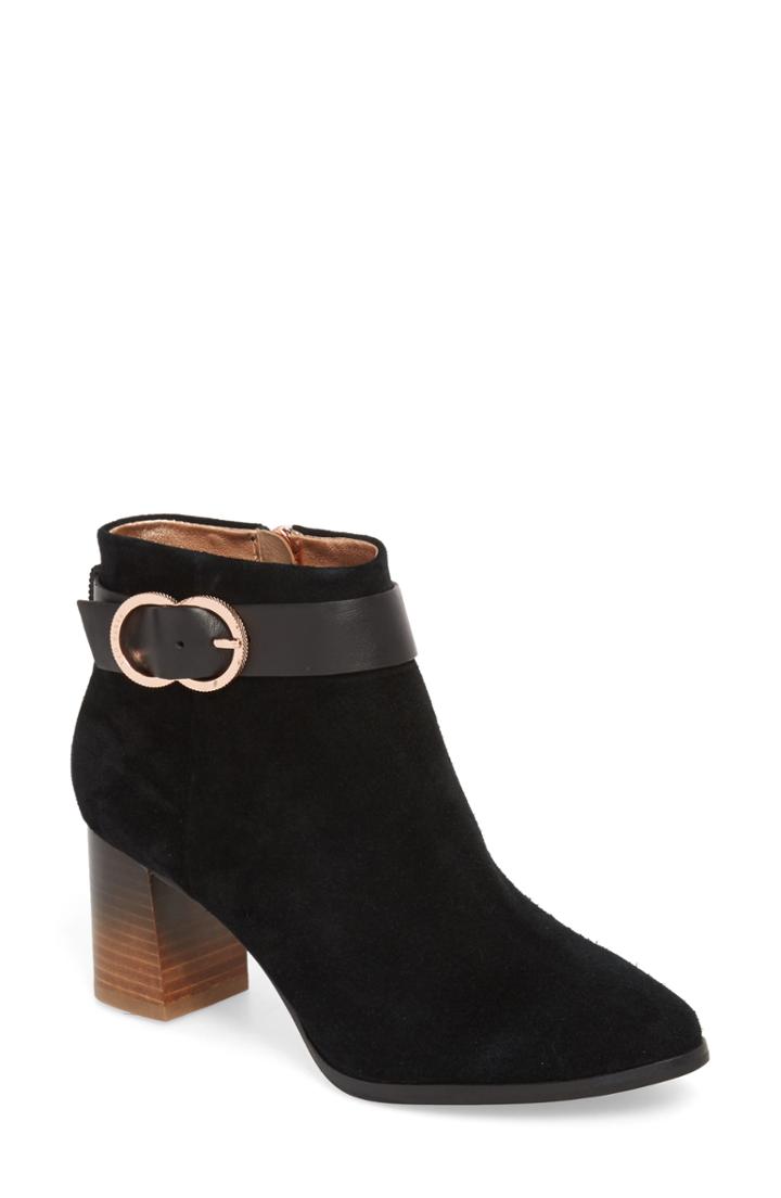Women's Ted Baker London Ainthe Bootie .5 M - Black