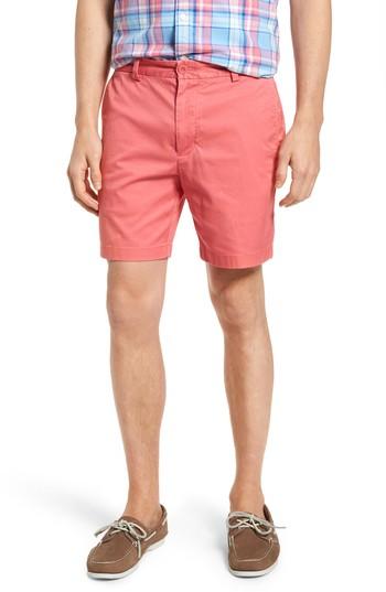 Men's Vineyard Vines 7 Inch Breaker Stretch Shorts - Pink