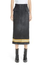 Women's Calvin Klein 205w39nyc Fireman Skirt Us / 42 It - Black